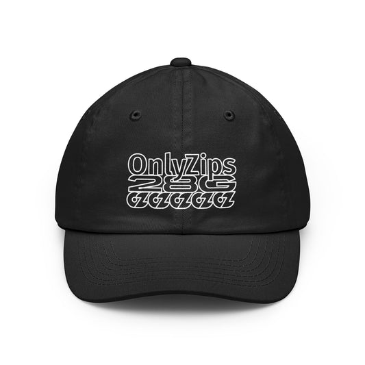 Only Zips 28G Dad Hat - Black