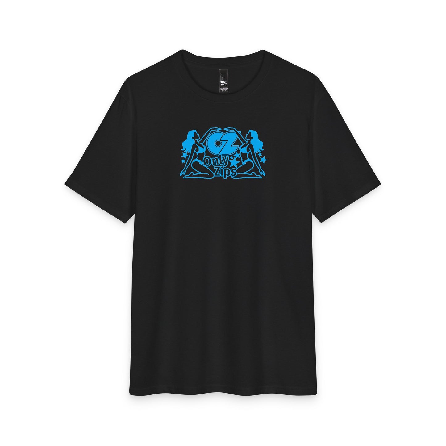 Only Zips Star Girls T-Shirt - Black