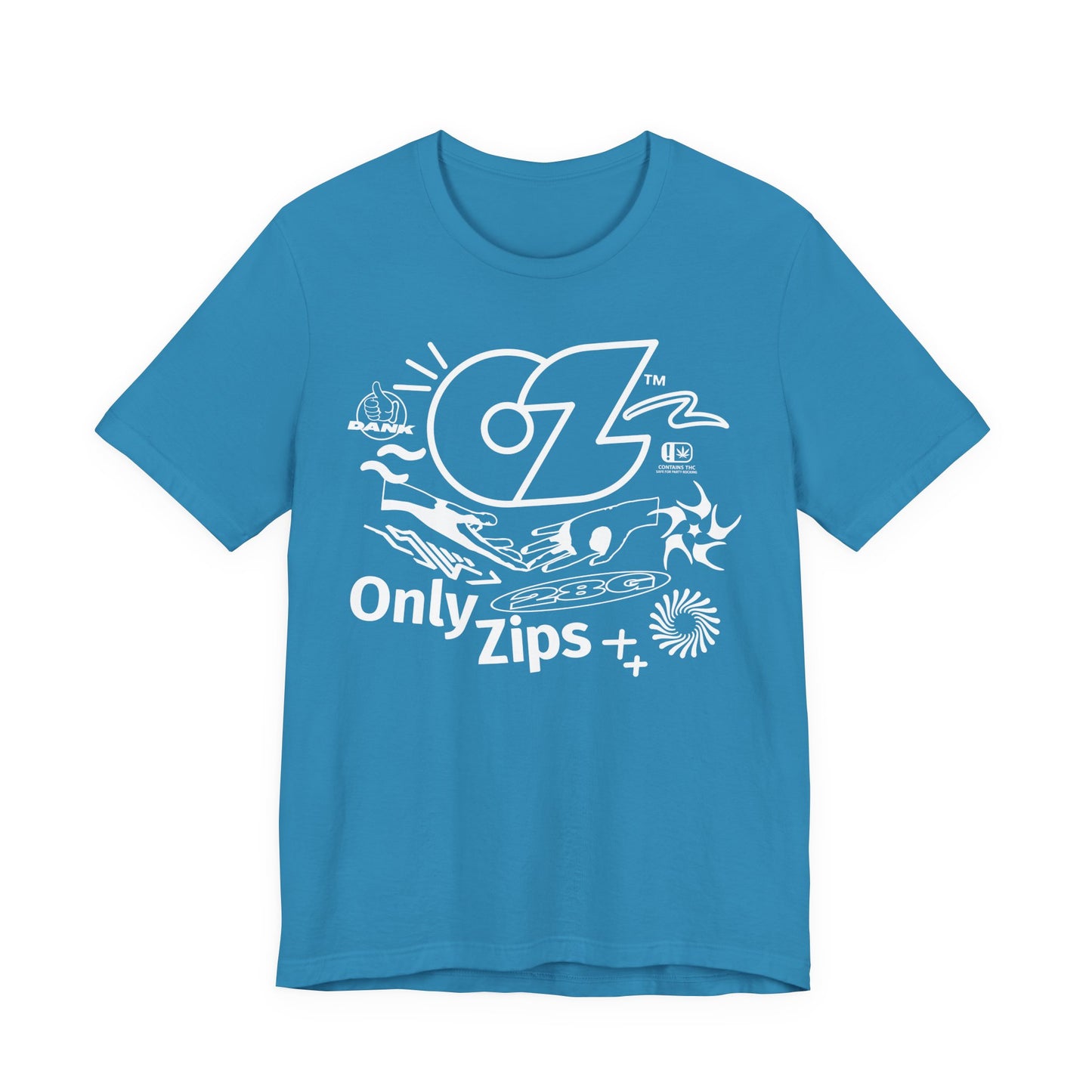 OZ Collage T-Shirt - Aqua