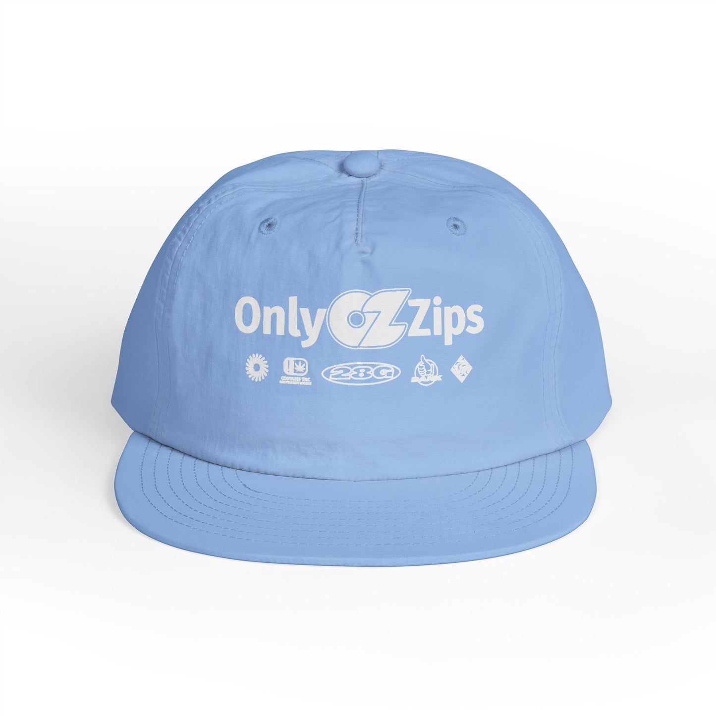 OZ - Collage Surf Hat - Lt Blue