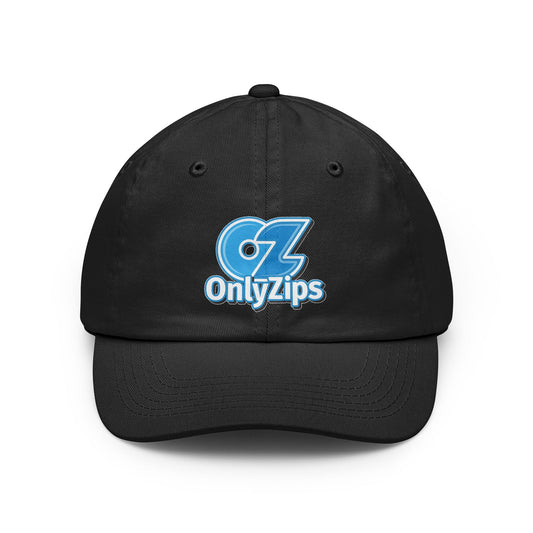 Only Zips Phat Logo Dad Hat - Black