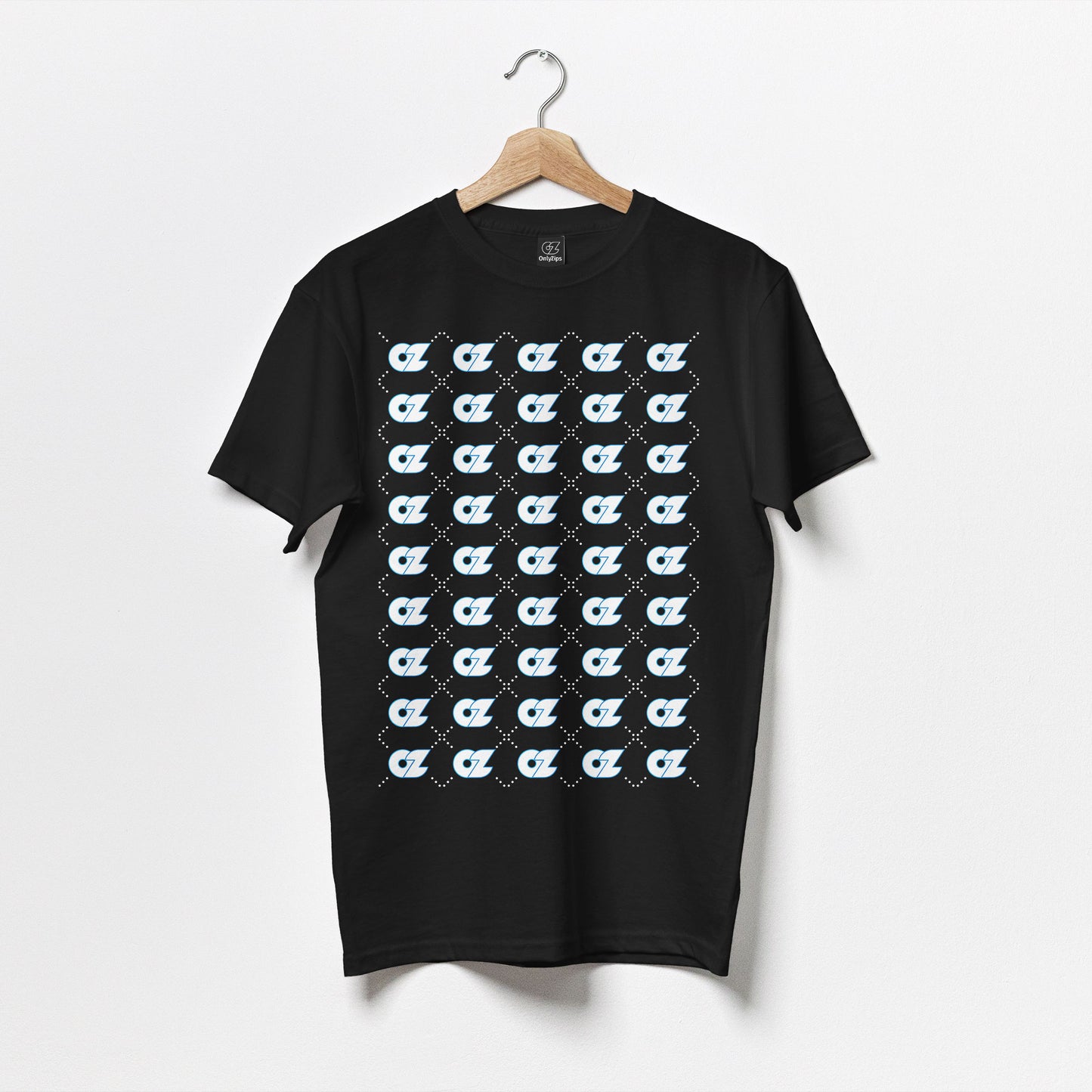 OZ Pattern T-shirt - Black