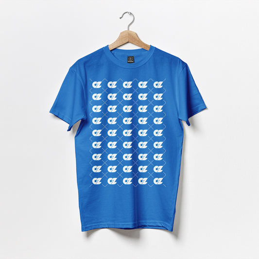 OZ Pattern T-shirt - Blue